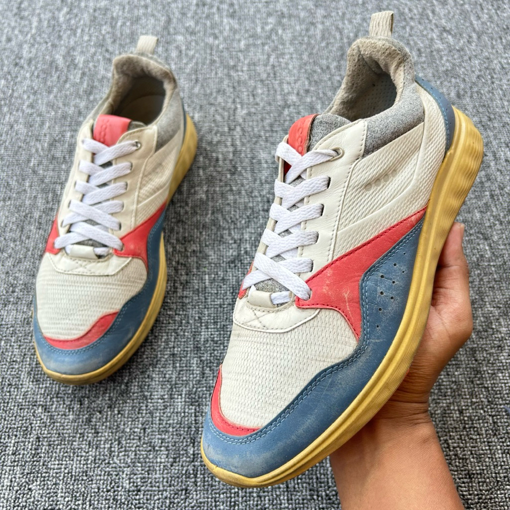 ECCO Damen Schnurschuhe Sneakers Size 39 Insole 24.5 cm