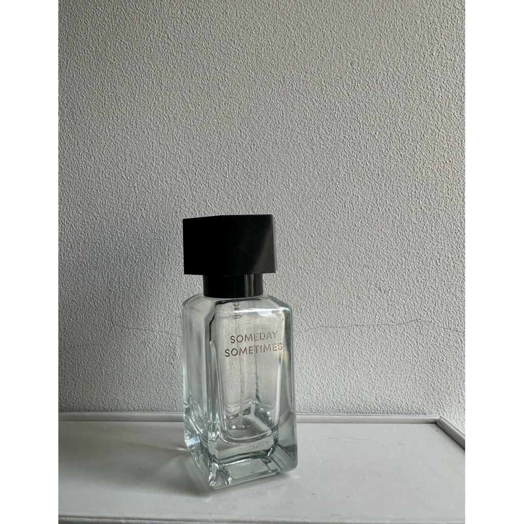 BOTOL KOSONG PARFUM ZARA SOMEDAY SOMETIMES EDP 30 ML (BOTOL ONLY)