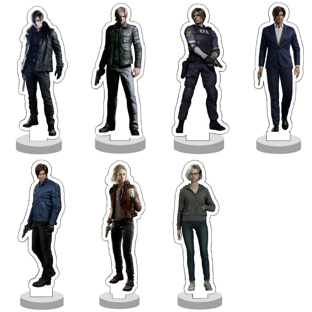 Resident Evil Requiem Acrylic Standee/Standee Figure Akrilik Game Resident Evil Requiem