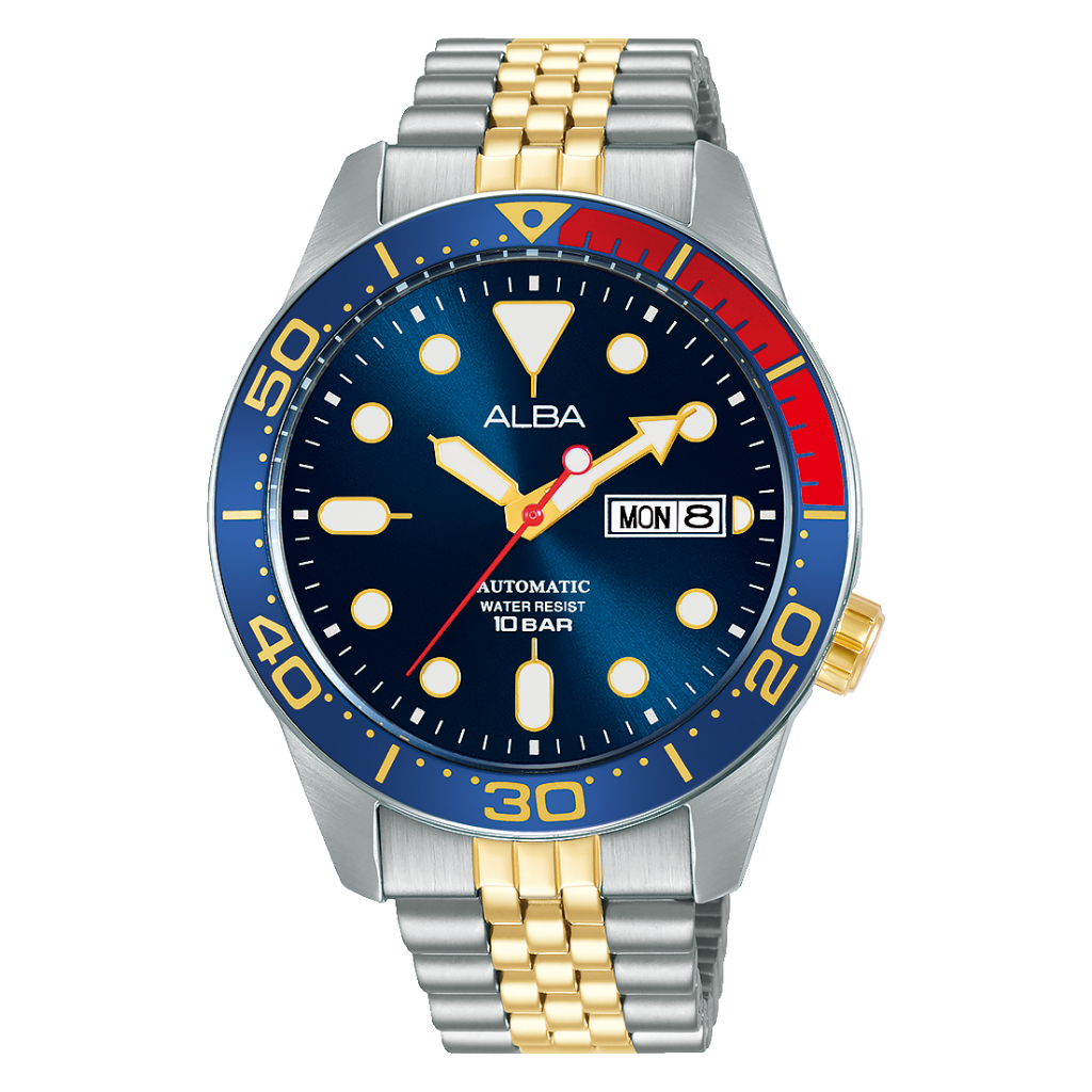 Jam Tangan Alba Men Automatic AL4185 AL4185X1 Original Garansi Resmi 1 Tahun