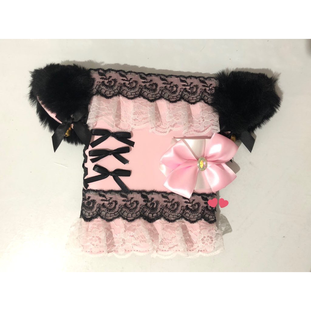 Binder Deco Lace Commission A5 6rings New ( Baru )