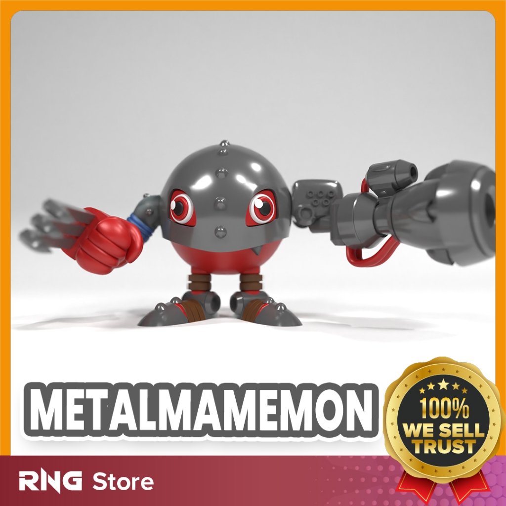 MetalMamemon Ultimate Digimon Figure Toys Figurine Statue