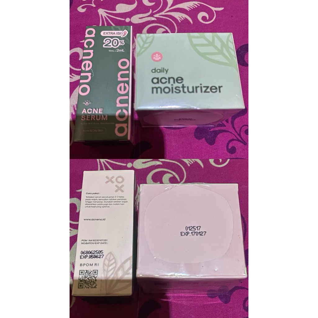 Acneno serum & moist