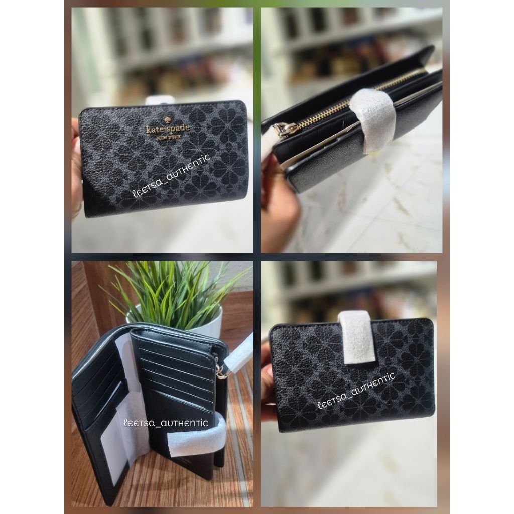 nwt ks medium wallet authentic