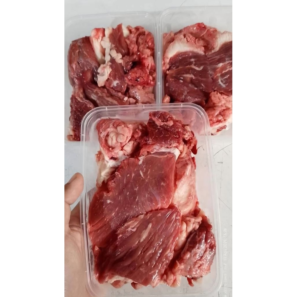 Tetelan Daging Sapi 1 Kg