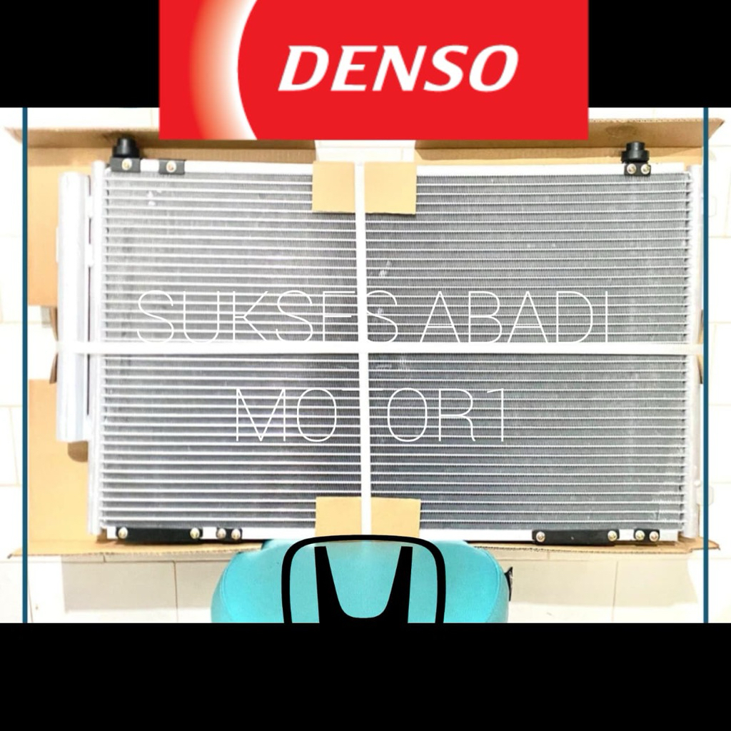 CONDENSOR AC KONDENSOR AC HONDA STREAM 1.7CC 1700 CC 2003-2006 ORIGINAL DENSO JAPAN