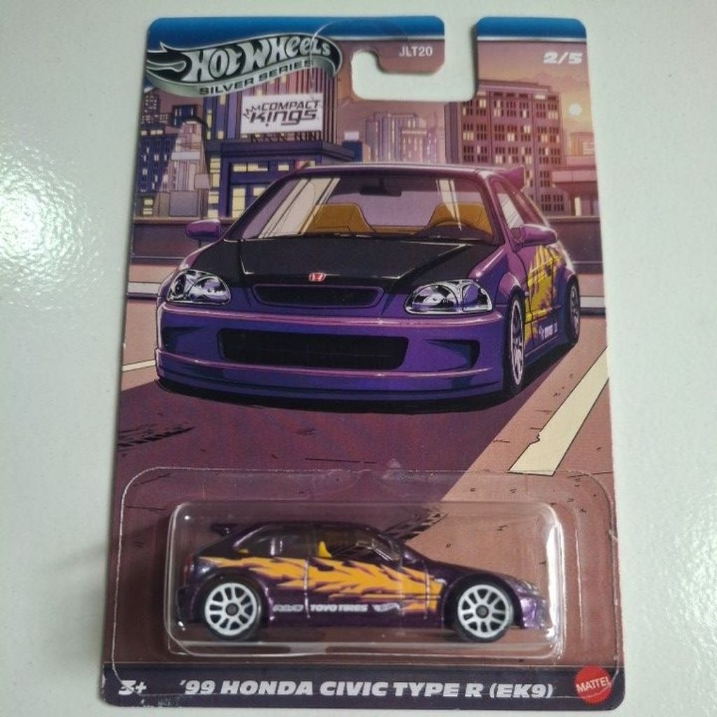 Hotwheels 99 Honda Civic Type R (EK9)