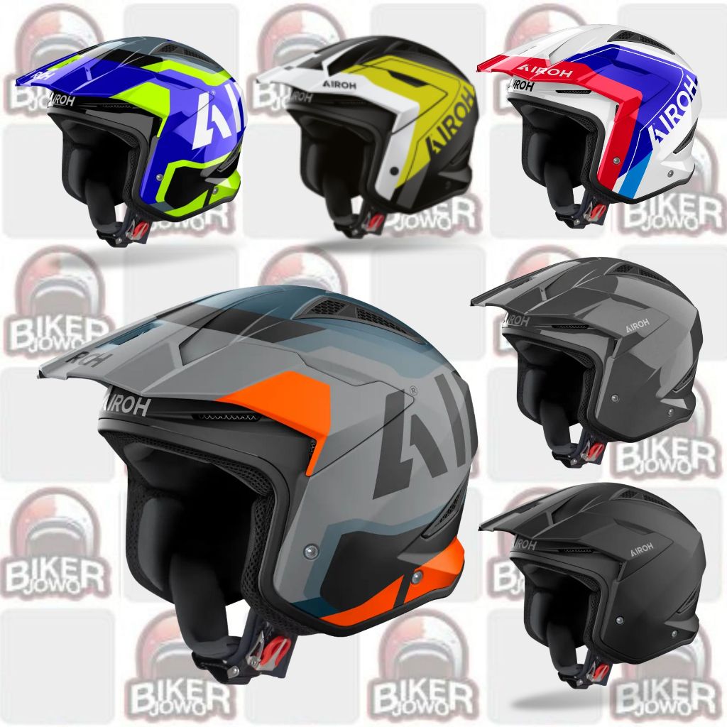 Airoh Trr 2 - Helmet Biker Riding Touring Adventure Helm Touring Biker