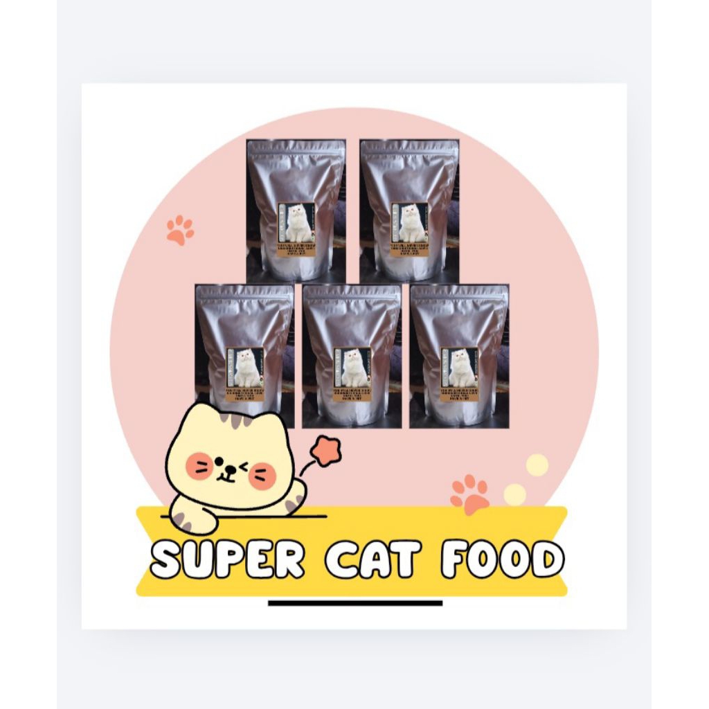 PROMO 5KG DRYFOOD CAT FATTER CAT FOOD CATFOOD DRY FOOD SUPER PREMIUM PROMO 1KG MAKANAN PENGGEMUK KUC