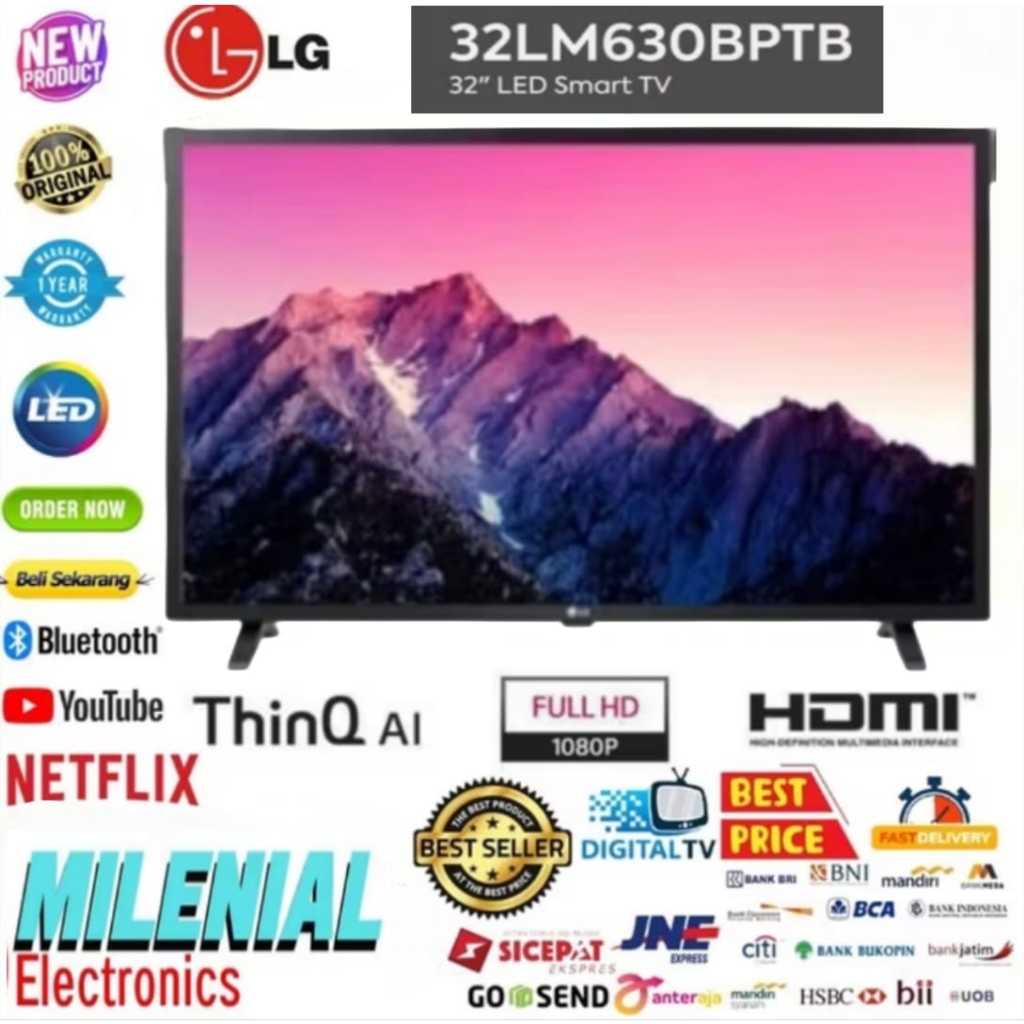 LG LED TV 32LM630-32 INCH Smart Tv Garansi Resmi