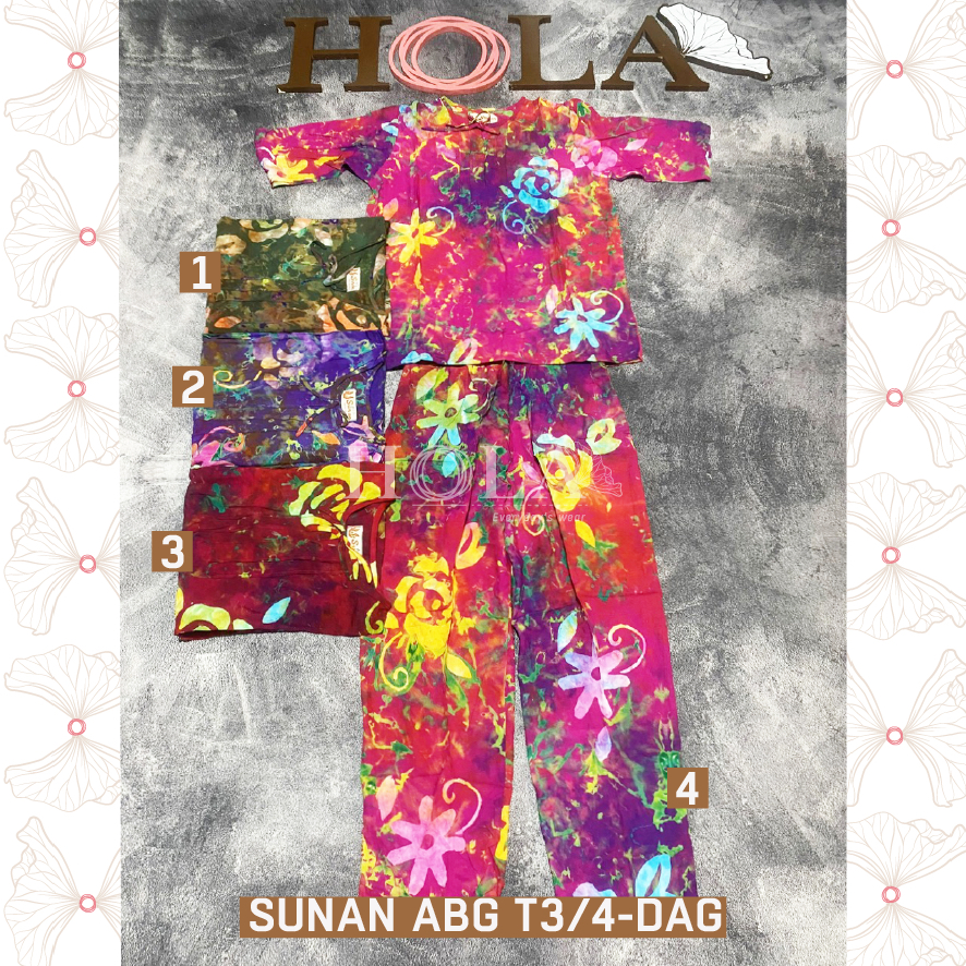 HOLA_FASH | A-Setelan Sunan Abg, batik sunan
