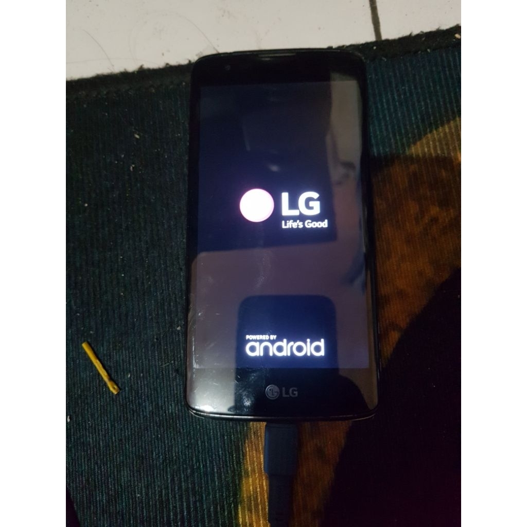 lcd touch screen frame LG k8 LTE (k 350 k) ORI normal