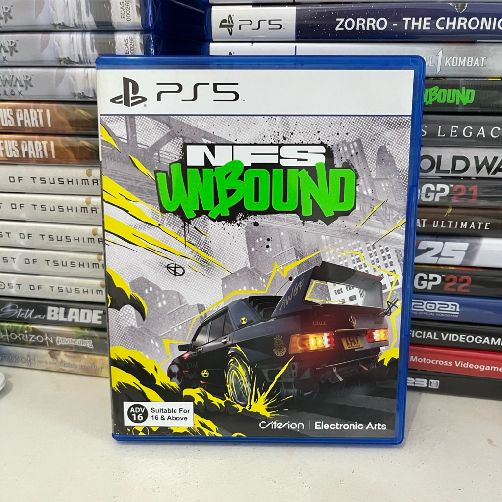 need for speed unbound ps5 disc nfs playstation5 kaset ps bd
