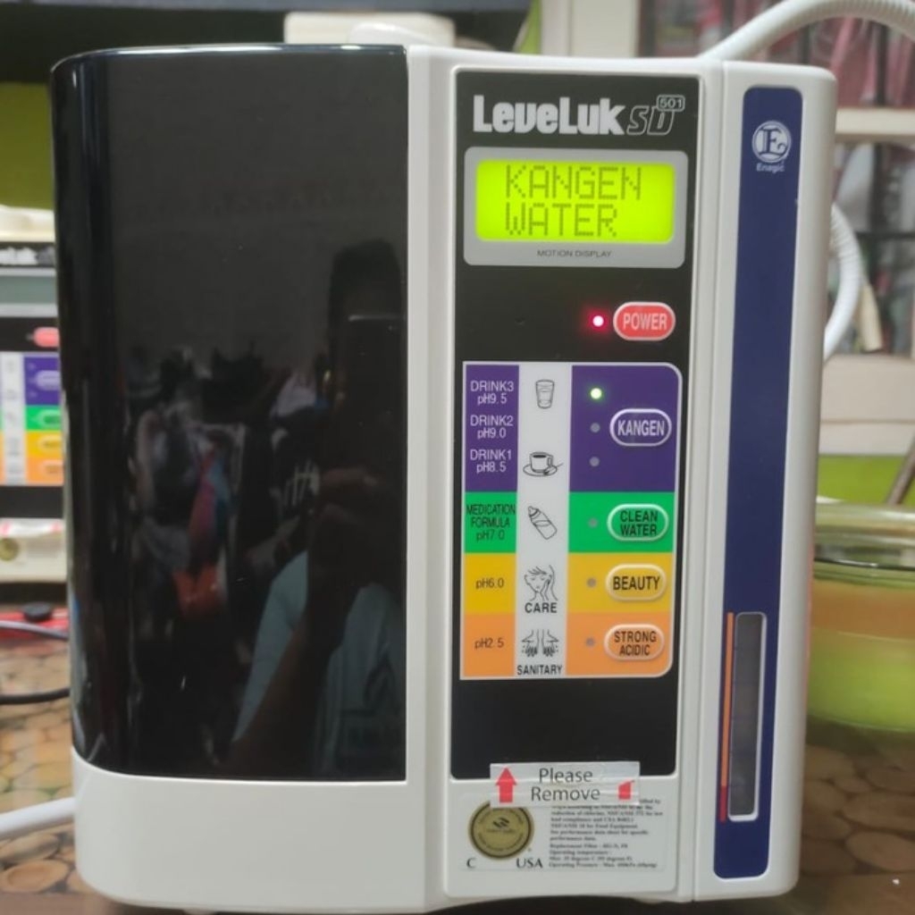 mesin kangen water SD501 second mulus free pompa. 7plat