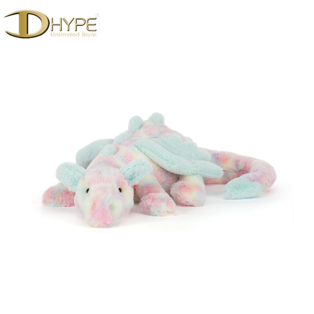 JELLYCAT LARGE DRAGON LAZULIA DOLL 51CM 100% ORIGINAL - DOLL ONLY