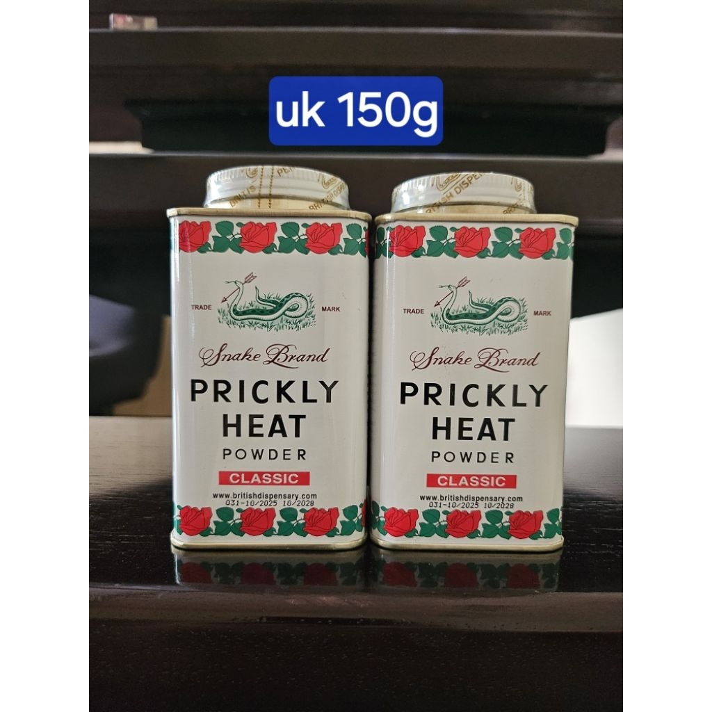 Snake Brand Prickly Heat Powder 150g Original Thailand - Bedak Dingin-Snake Brand Prickly Heat Powde