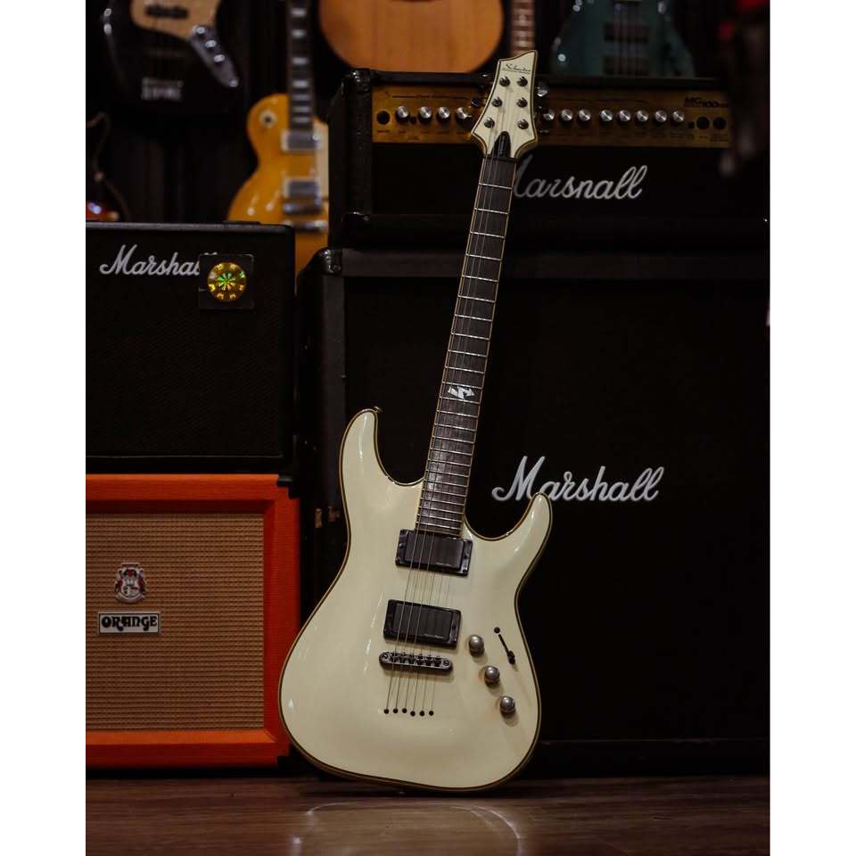 Schecter Blackjack ATX C1 White Diamond Series