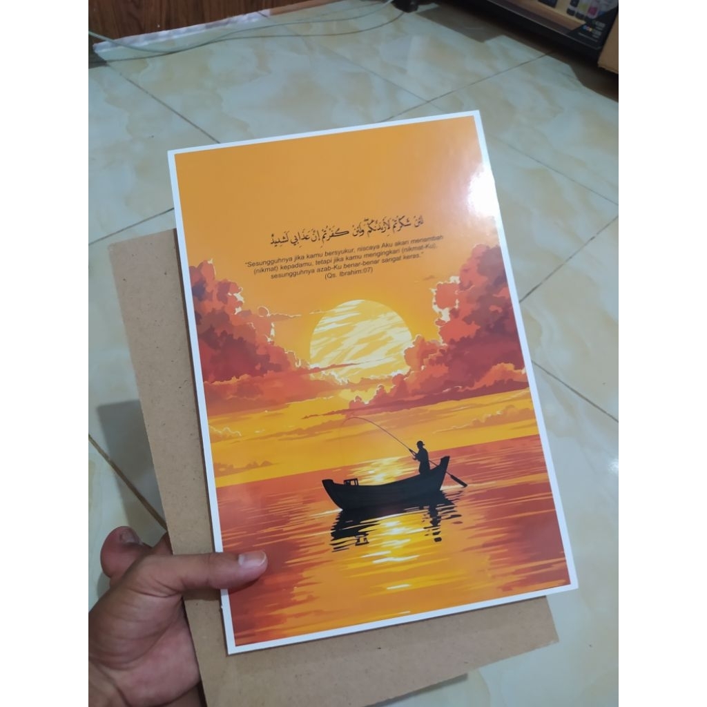 Cetak Foto MDF / Foto MDF Custom. 30x20cm