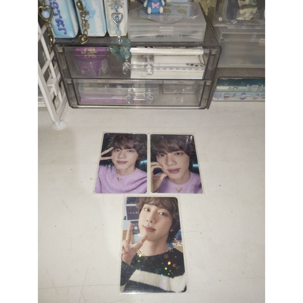 PHOTOCARD BTS SEOKJIN/JIN THE ASTRONAUT LD JAPAN OFFICIAL