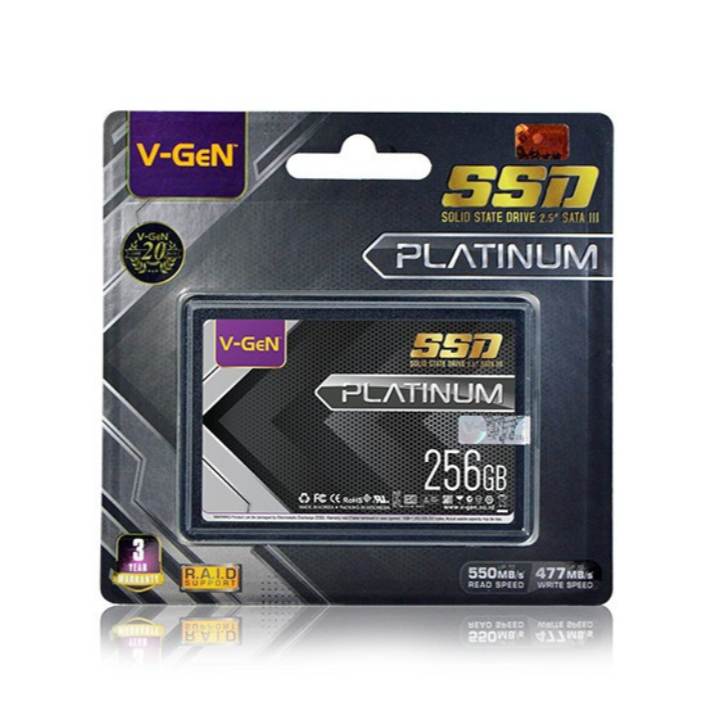 SSD SATA 256GB V-GeN Platinum