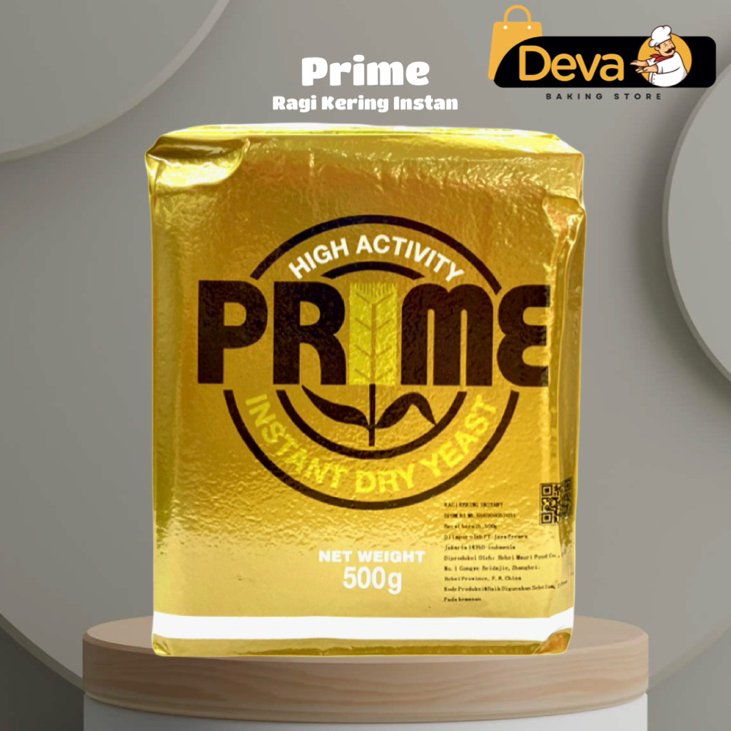 Prime Instan Dry Yeast - Prime Ragi Kering Instan 500gr