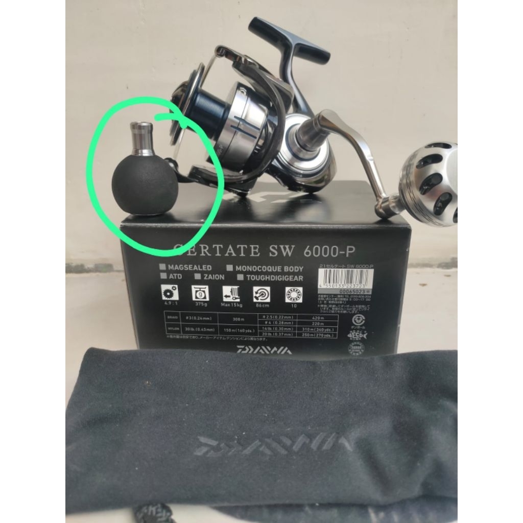 daiwa certate 6000 P second mulus