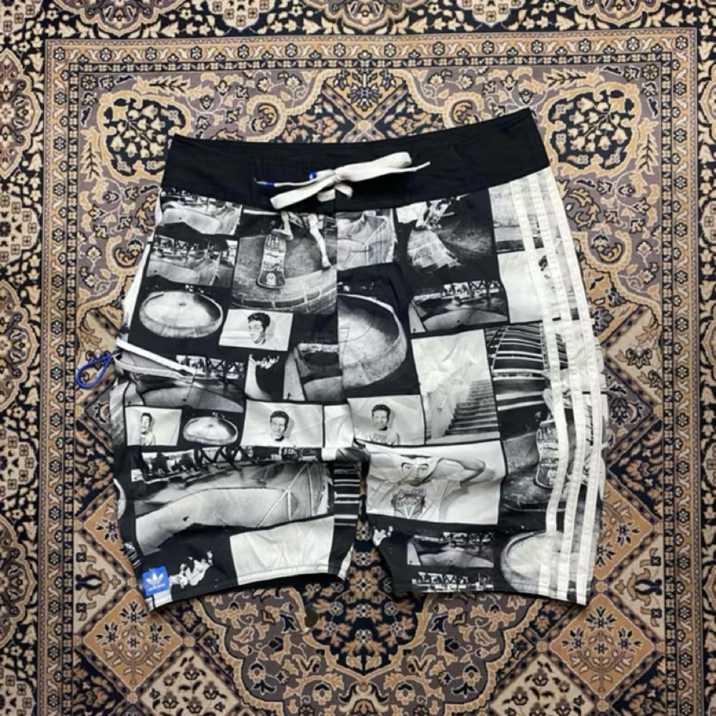 short pants adidas full print