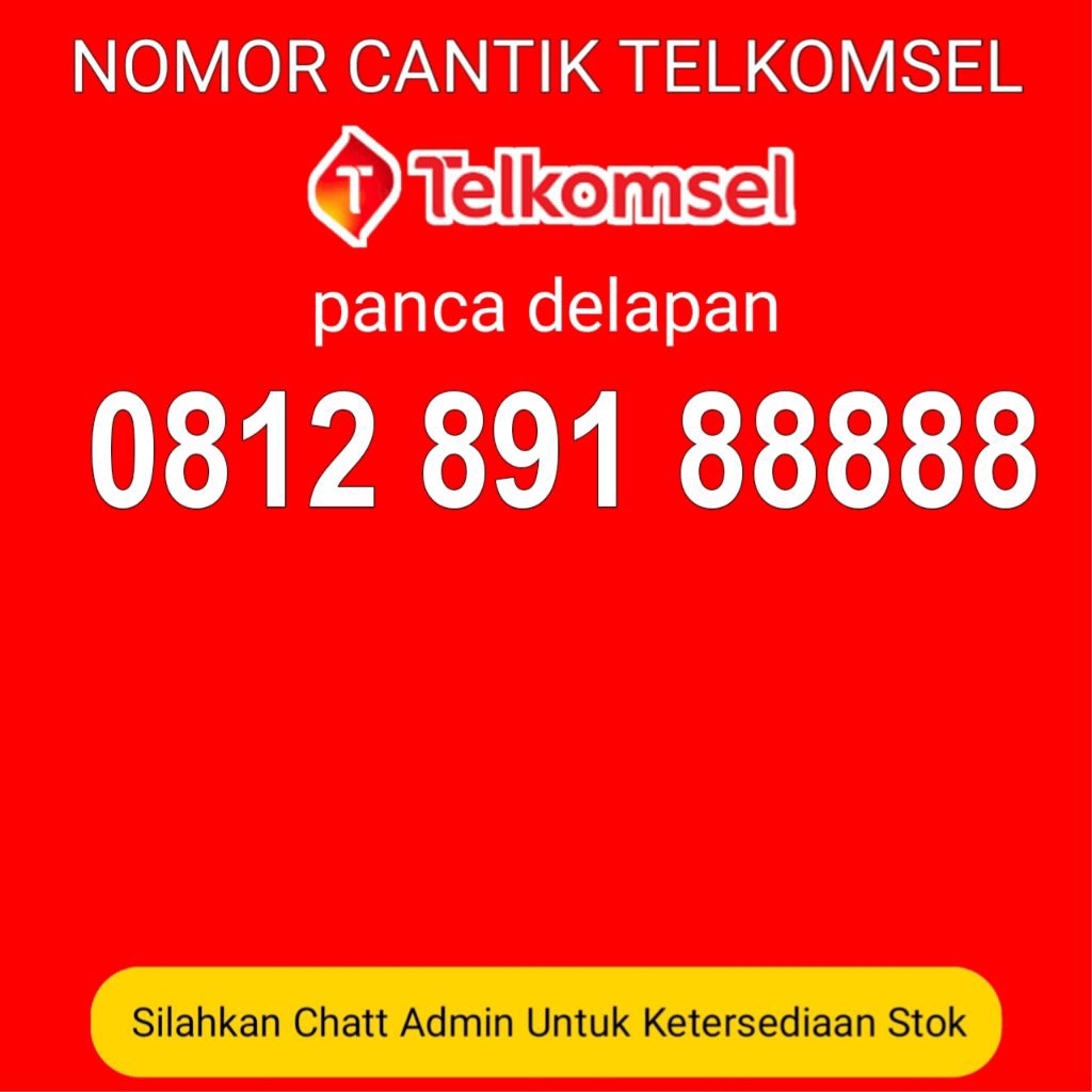 kartu perdana Telkomsel nocan kartu as 4g 88888