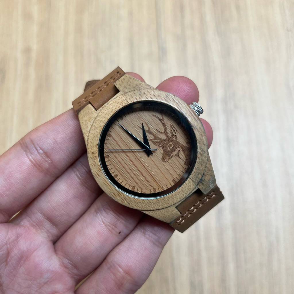 Jam Tangan Second - Jam tangan kayu Original