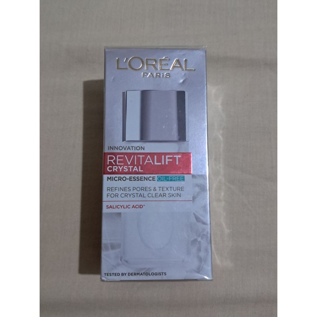 [sealed] loreal paris revitalift crystal micro-essence serum water skincare