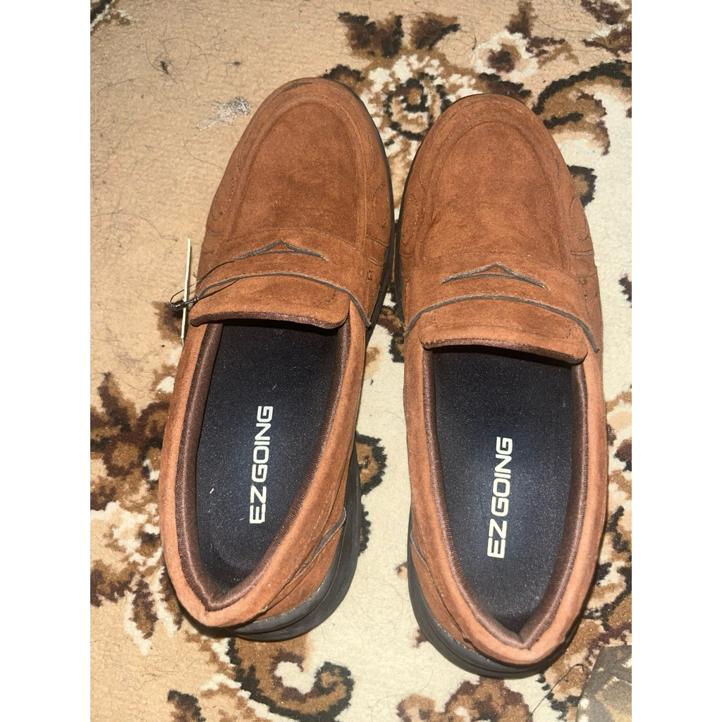 loafers suede size 45 new