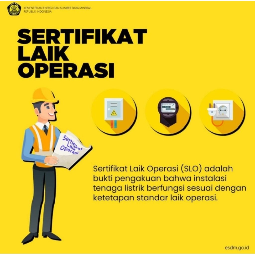 SLO PLN Daya 6600VA Sertifikat Slo dan Nidi