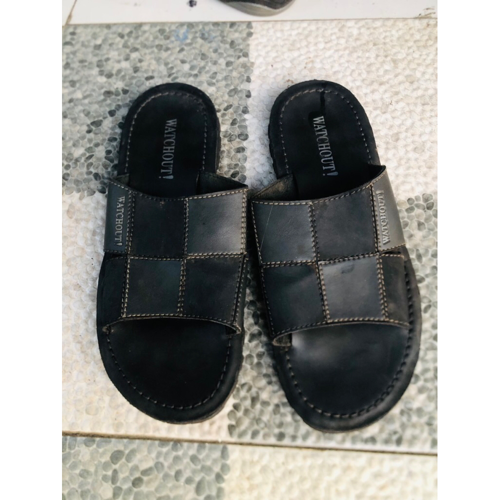 sandal slop kulit watchout uk 42
