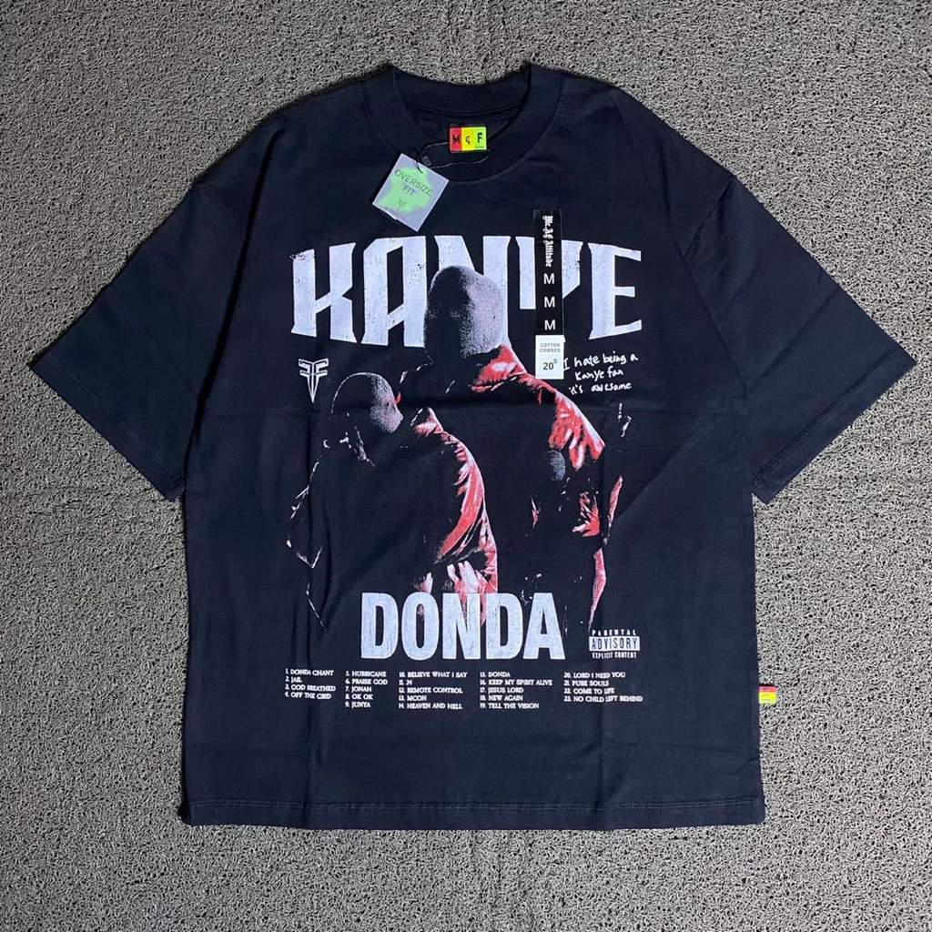 TSHIRT KAOS OVERSIZE Kanye West Donda