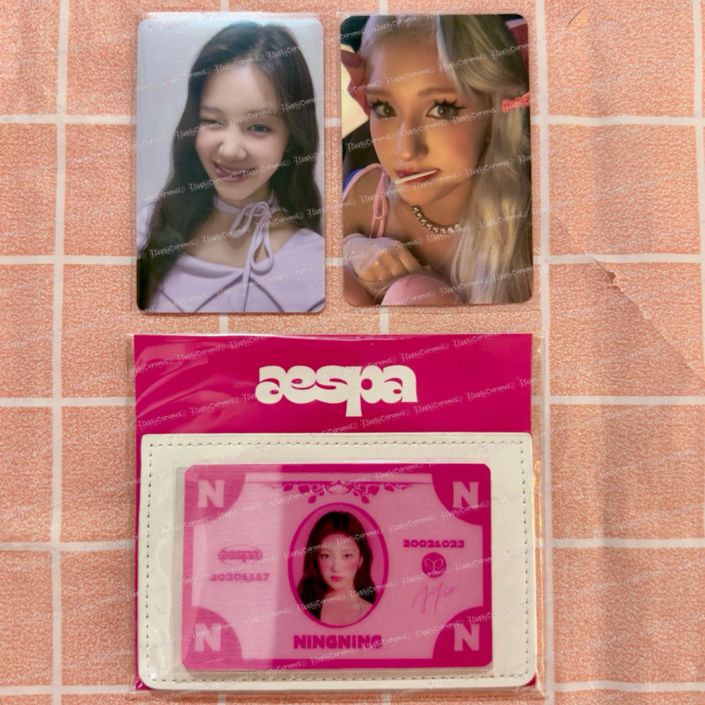 [ BACA DESC ] PC PHOTOCARD BABYMONSTER BAEMON PHARITA CNP 1.0 JEON SOMI GAME PLAN AESPA MERCHANDISE 