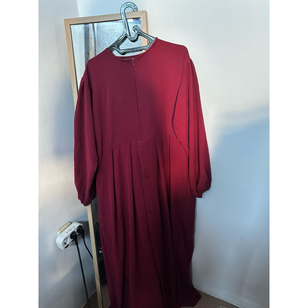 gamis merah