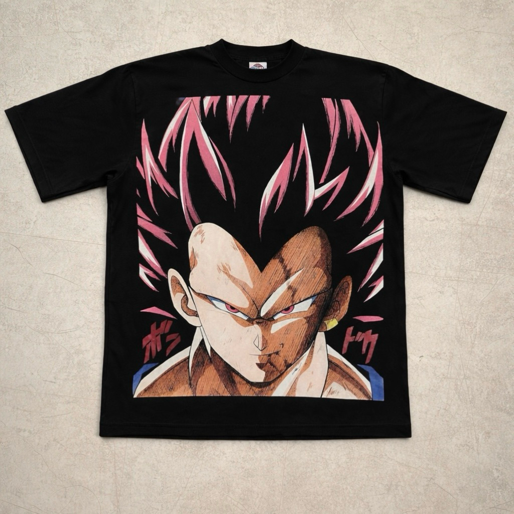 T-Shirt / Tees Bootleg SKAARS Vegeta Ultra Ego Anime Dragon Ball Super Black Colour (NEW) | Kaos Ani