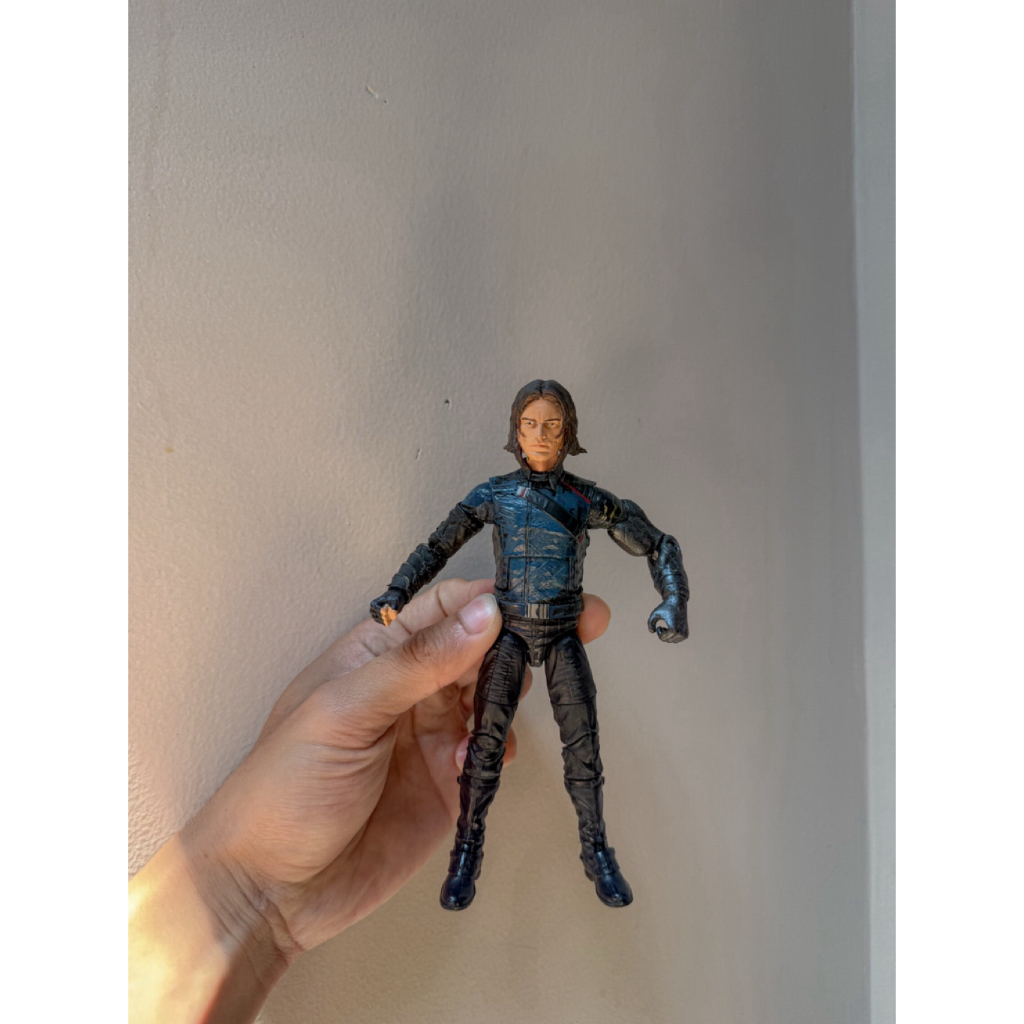 figure bucky winter soldier marvel legends hasbro toybiz avengers doomsday