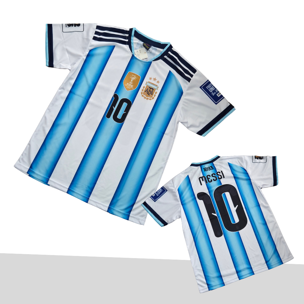 jersey baju bola argentina messi/baju bola dewasa argentina printing