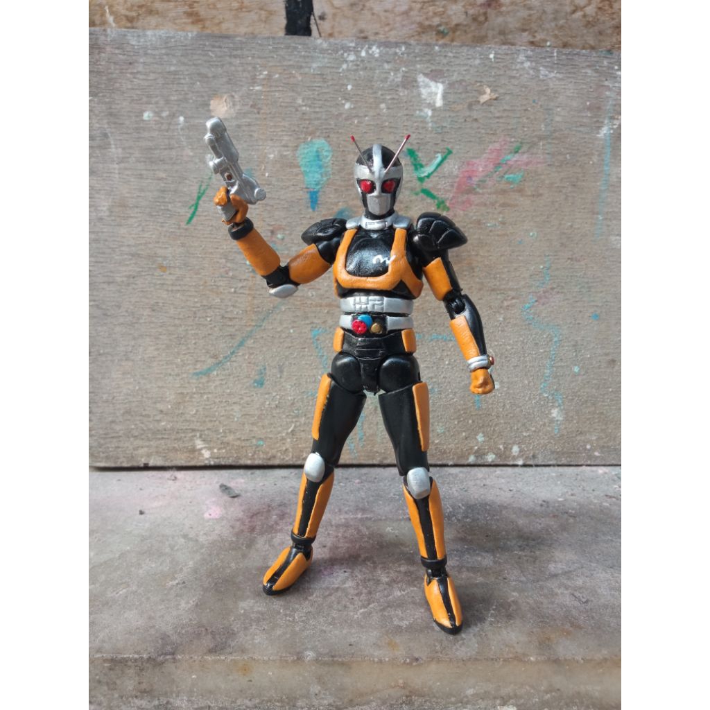 custom Kamen rider shf RX ROBO roborider black sun # agito kuuga Amazon zx kitbash 1/12 power ranger