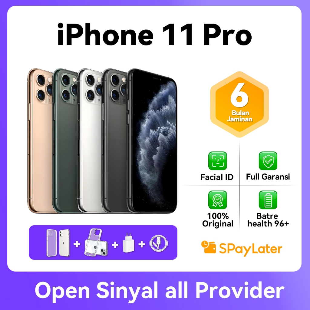 IPhone 11 pro 64GB 128GB SECOND Ibox Fullset Mulus / Jaminan kualitas / BERGARANSI