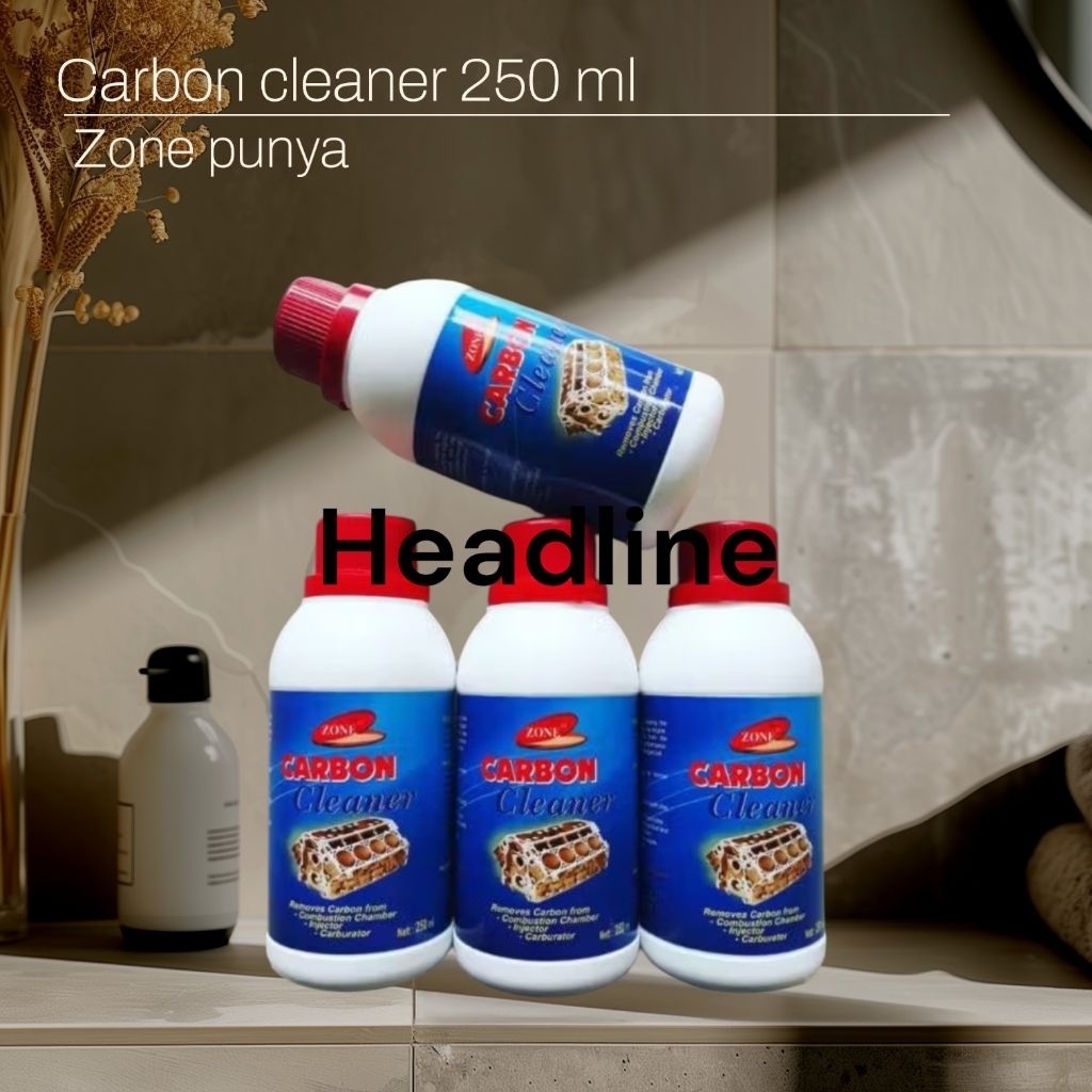 carbon cleaner 250 ml zone gurah mesin carbon clean