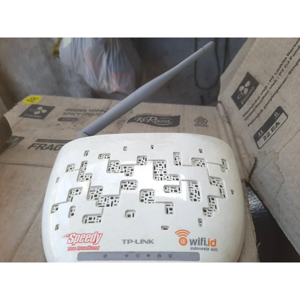TP-LINK modem bekas Speedy Telkom (adsl)