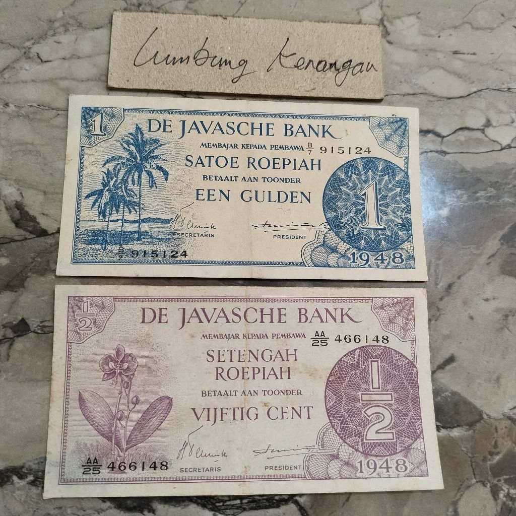 uang kuno seri Federal lll tahun 1948