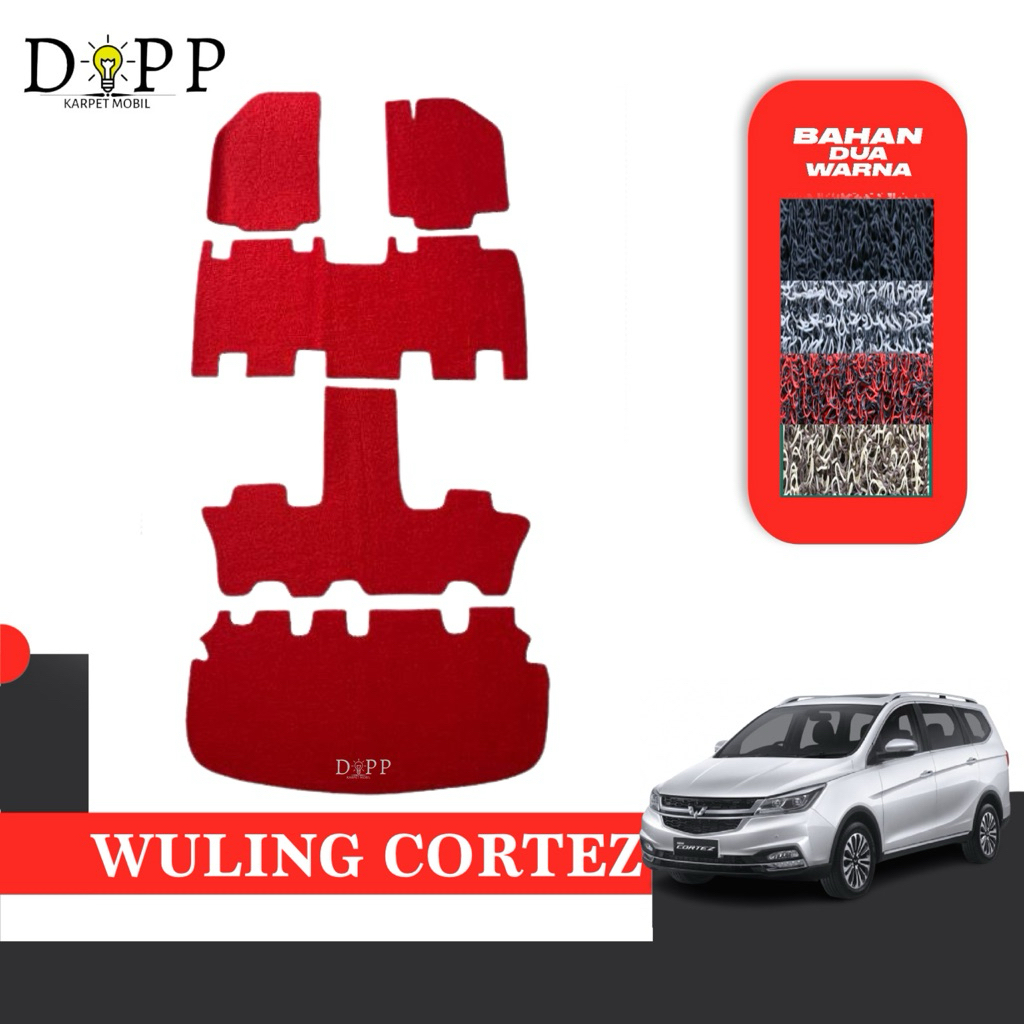 Karpet Mobil Wuling Cortez / Karpet Mobil Mie Bihun Wuling Cortez Captain Seat Bahan Premium