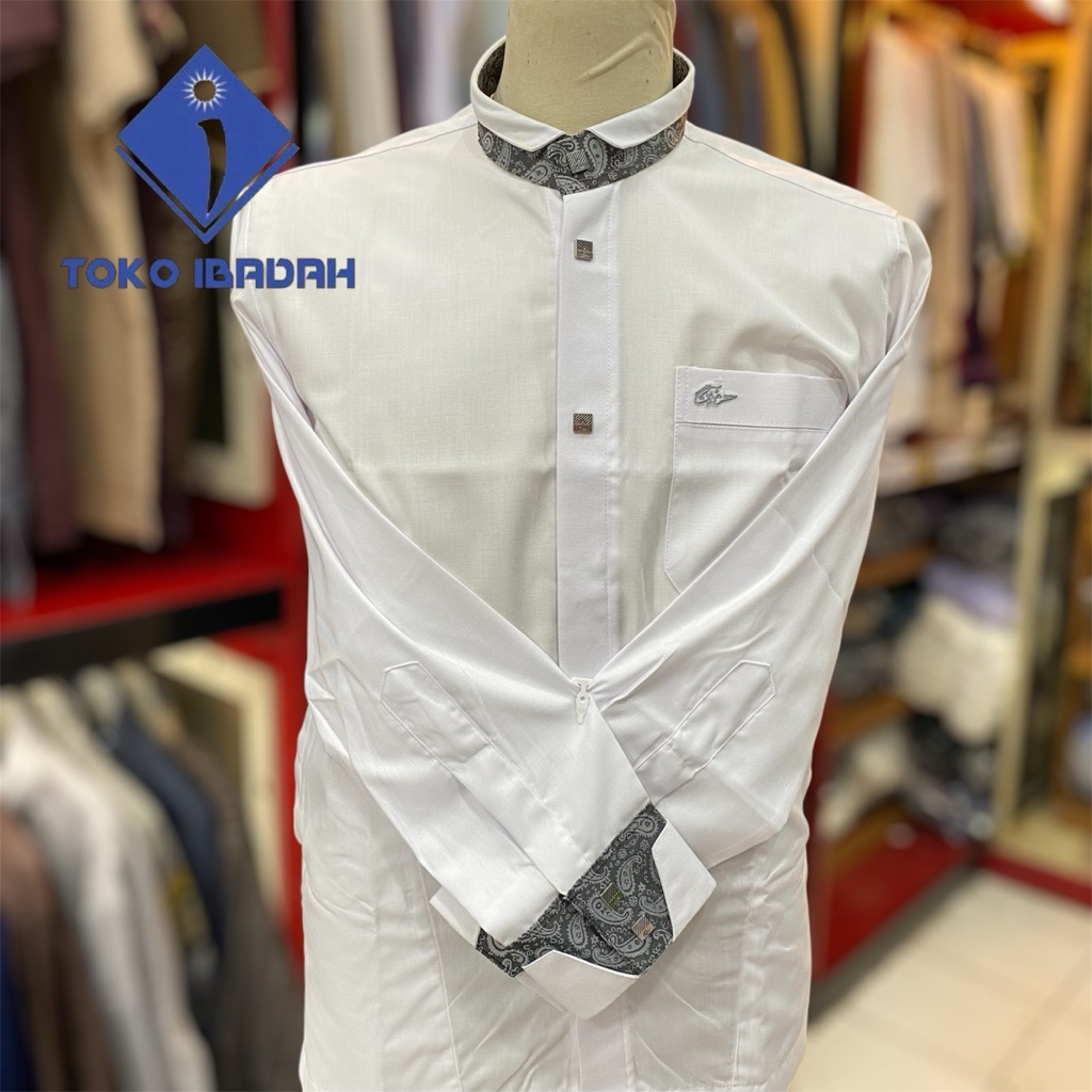 Koko Haromain | Atasan Lengan Panjang Bahan Premium