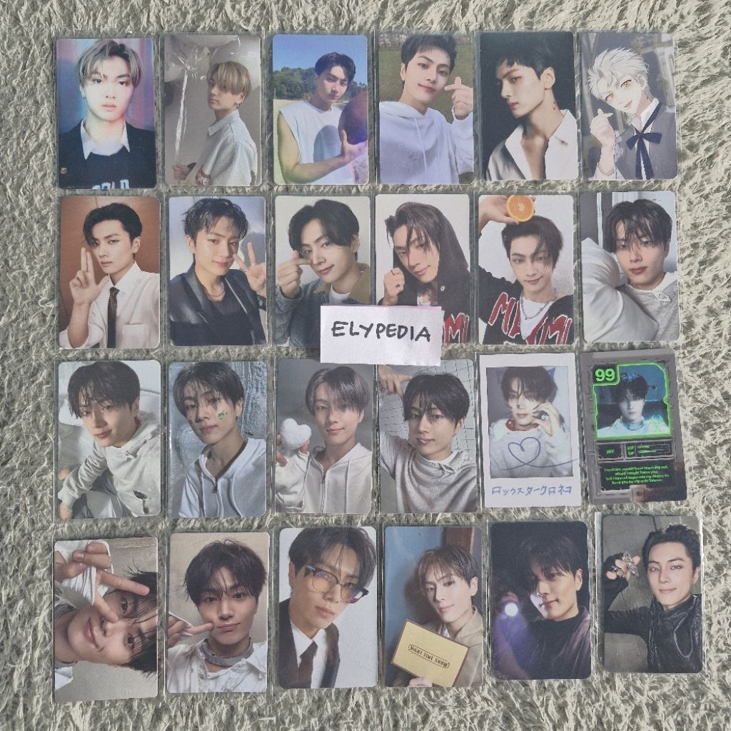 [READY] ENHYPEN Jay Official Photocards (Part 1: PC Album All Era) Border Carnival Dark Blood Memora