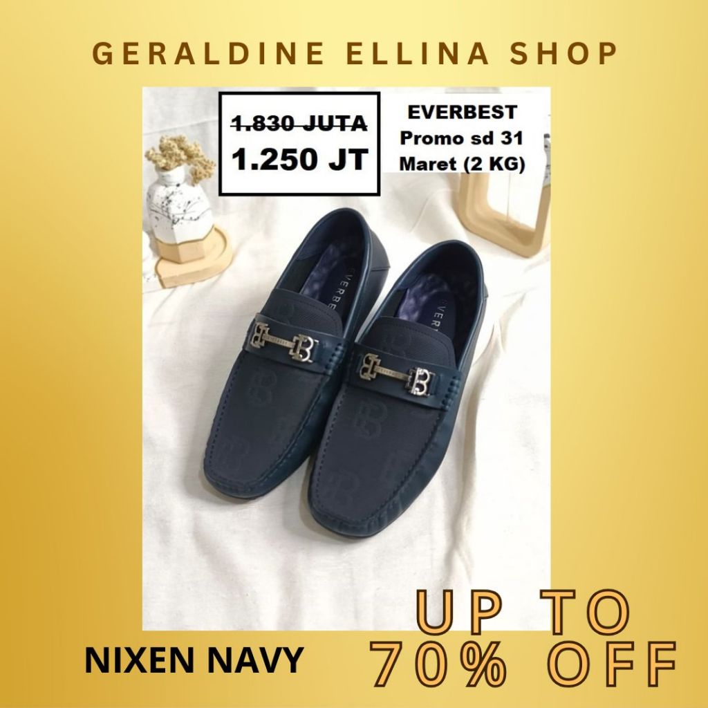 Sepatu pria Everbest 100% Original seri NIXEN