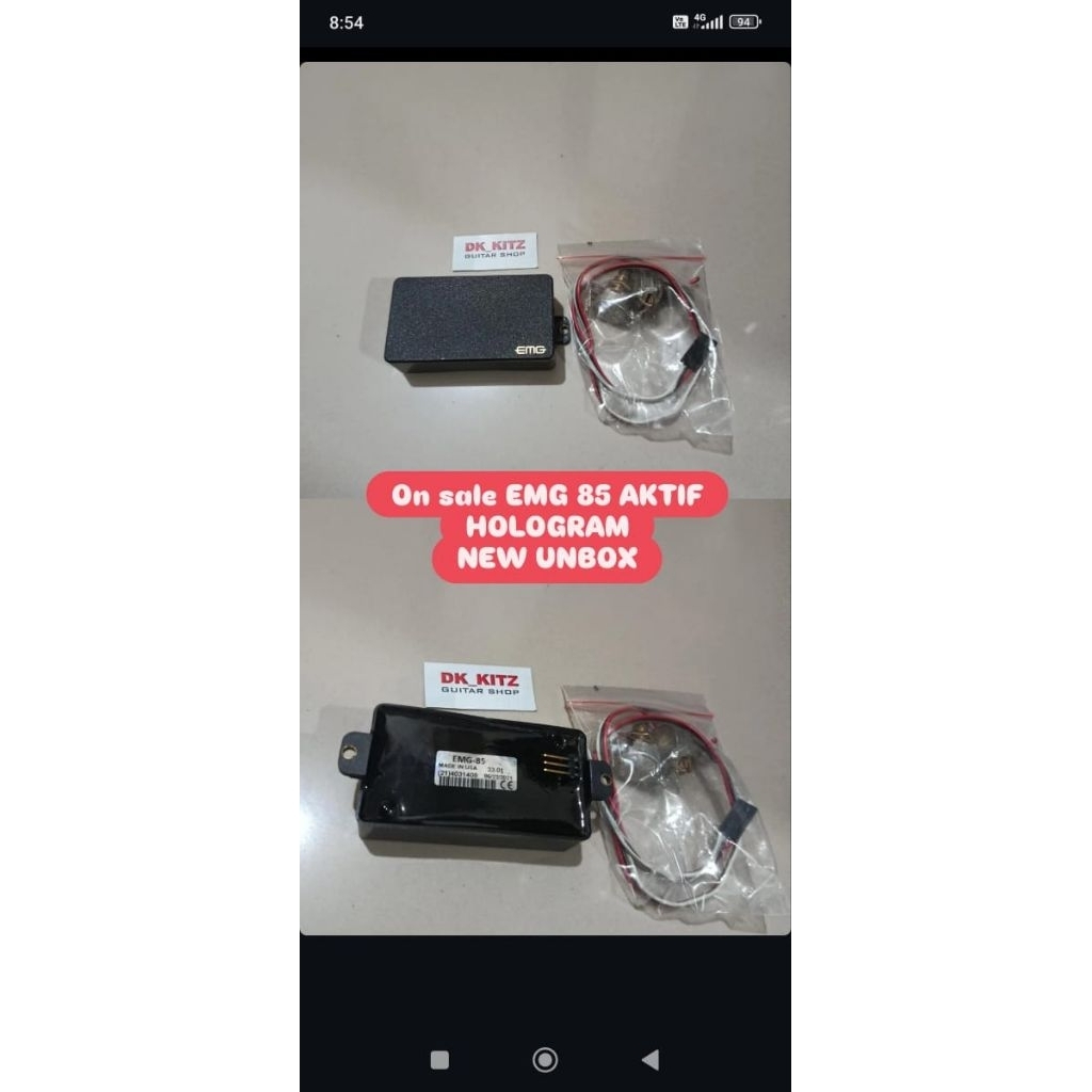 pickup emg 85