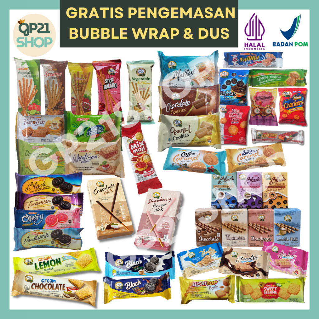 Biskitop Denex Aneka Biskuit Harga 2000 Snack Cemilan Jajan Murah Enak